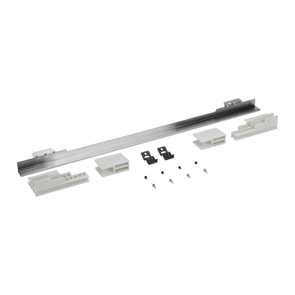 Whirlpool - Oven/Microwave Built In Combination Flush Install Kit: 30-In - Ss-Fits Woc54Ec0Hs, Woc75Ec0Hs, Woc97Ec0Hz, Woca7Ec0Hz