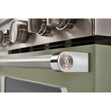 Range Handle Medallions: (Qty 2) Medallions With 1/8-In Hex Wrench, (Qty 2) Medallion Screws For Kad - Bronze
