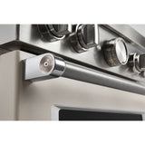 Range Handle Medallions: (Qty 2) Medallions With 1/8-In Hex Wrench, (Qty 2) Medallion Screws For Kad - Bronze