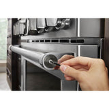 Range Handle Medallions: (Qty 2) Medallions With 1/8-In Hex Wrench, (Qty 2) Medallion Screws For Kad - Black