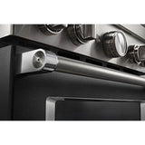 Range Handle Medallions: (Qty 2) Medallions With 1/8-In Hex Wrench, (Qty 2) Medallion Screws For Kad - Black
