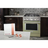 Range Handle Medallions: (Qty 2) Medallions With 1/8-In Hex Wrench, (Qty 2) Medallion Screws For Kad - Copper
