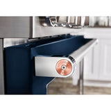 Range Handle Medallions: (Qty 2) Medallions With 1/8-In Hex Wrench, (Qty 2) Medallion Screws For Kad - Copper