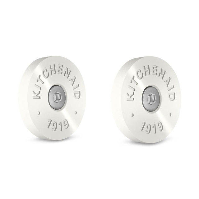 Whirlpool - Range Handle Medallions: (Qty 2) Medallions With 1/8-In Hex Wrench, (Qty 2) Medallion Screws For Kad - Mascarpone