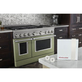 Range Handle Medallions: (Qty 2) Medallions With 1/8-In Hex Wrench, (Qty 2) Medallion Screws For Kad - Mascarpone