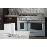 Range Handle Medallions: (Qty 2) Medallions With 1/8-In Hex Wrench, (Qty 2) Medallion Screws For Kad - Mascarpone