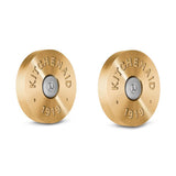 Whirlpool - Range Handle Medallions: (Qty 2) Medallions With 1/8-In Hex Wrench, (Qty 2) Medallion Screws For Kad - New Gold