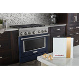 Range Handle Medallions: (Qty 2) Medallions With 1/8-In Hex Wrench, (Qty 2) Medallion Screws For Kad - New Gold