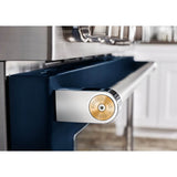 Range Handle Medallions: (Qty 2) Medallions With 1/8-In Hex Wrench, (Qty 2) Medallion Screws For Kad - New Gold