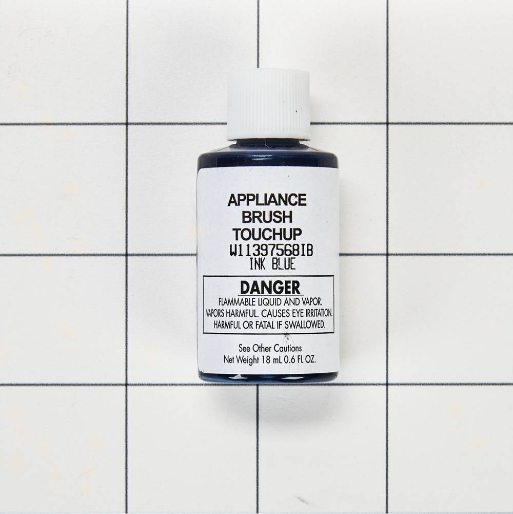 Touch Up Paint: 0.6-Oz Paint Bottle W/Brush, Color Spec-969571, Color- Ink Blue