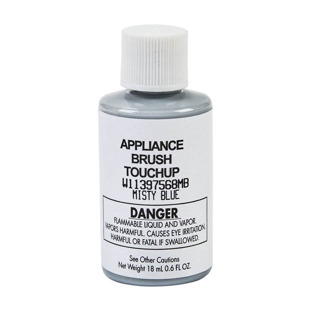 Whirlpool - Touch Up Paint: 0.6-Oz Paint Bottle W/Brush, Color Spec-969733, Color- Misty Blue