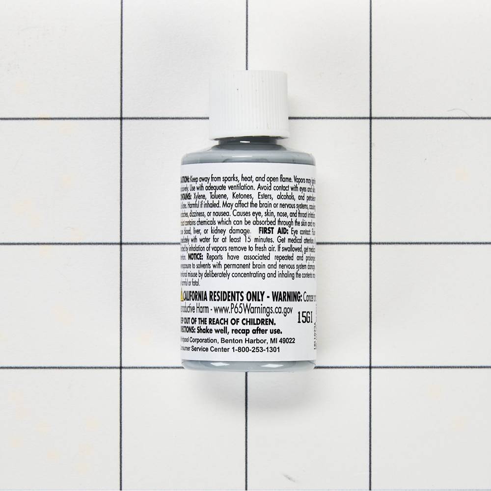 Touch Up Paint: 0.6-Oz Paint Bottle W/Brush, Color Spec-969733, Color- Misty Blue