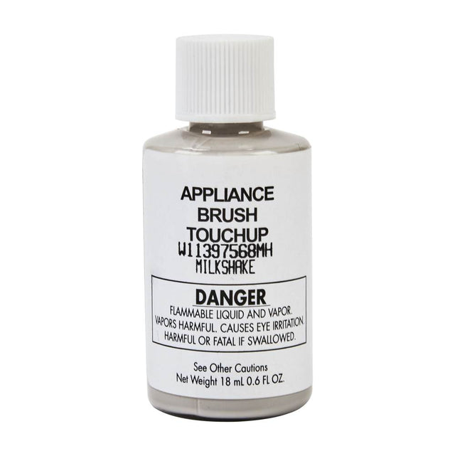 Whirlpool - Touch Up Paint: 0.6-Oz Paint Bottle W/Brush, Color Spec-969572, Color- Milkshake
