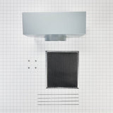 Range Hood Recirculation Filter: Charcoal Filter, Fits Wvw75Uc0Ds Wvwa5Uc0Hn Wvwa5Uc6Hn Wvw51Uc0Fs Wvw51Uc6Fs Wvw51Uc0Hv, Color: Silver