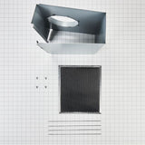 Range Hood Recirculation Filter: Charcoal Filter, Fits Wvw75Uc0Ds Wvwa5Uc0Hn Wvwa5Uc6Hn Wvw51Uc0Fs Wvw51Uc6Fs Wvw51Uc0Hv, Color: Silver