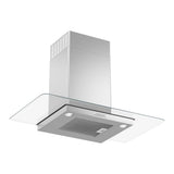 36'' Flat Glass Wall Mount Range Hood