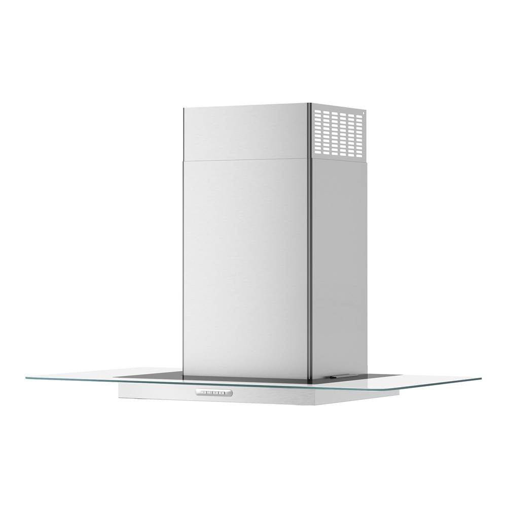 Whirlpool - 36'' Flat Glass Wall Mount Range Hood