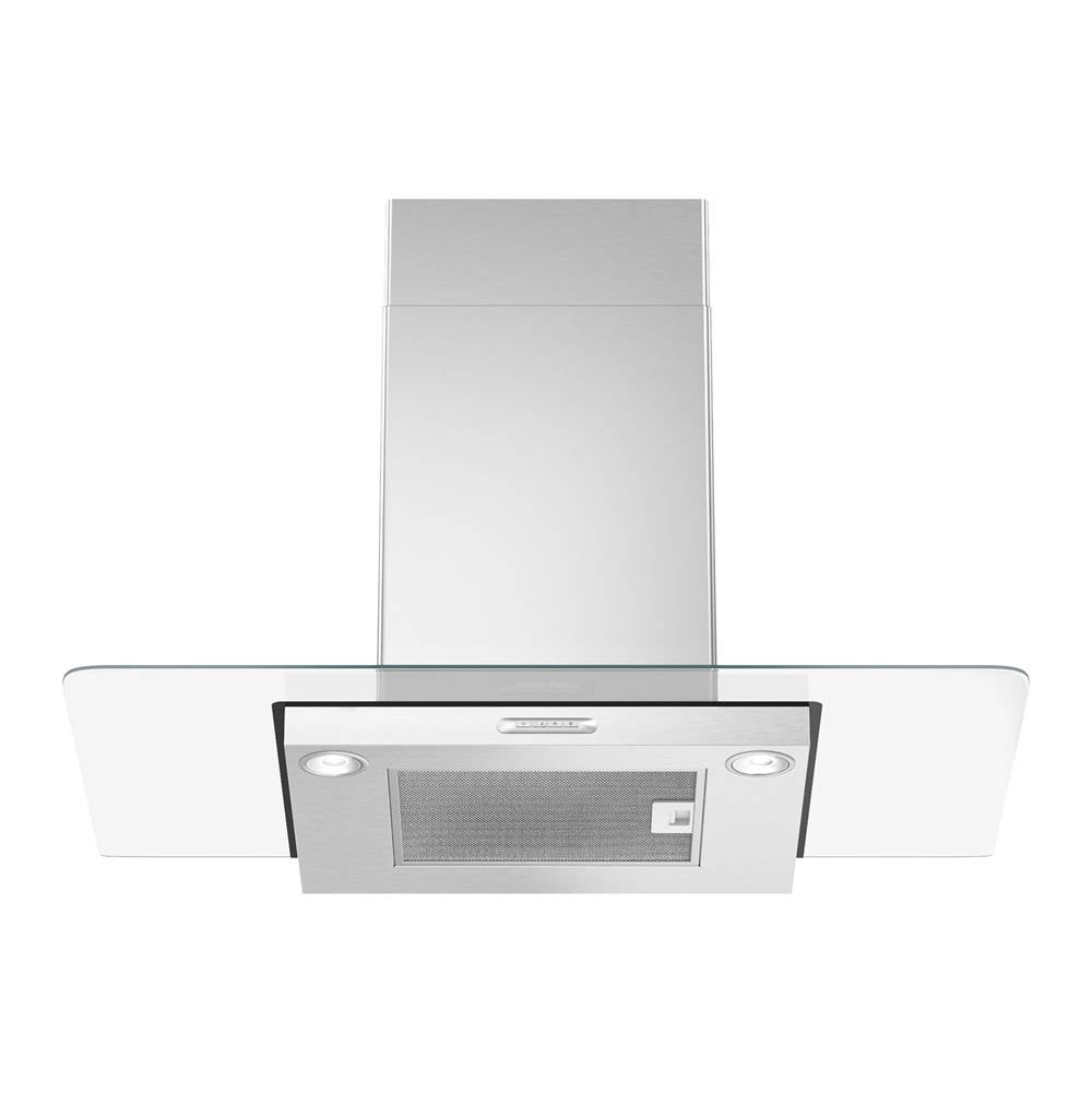 36'' Flat Glass Wall Mount Range Hood