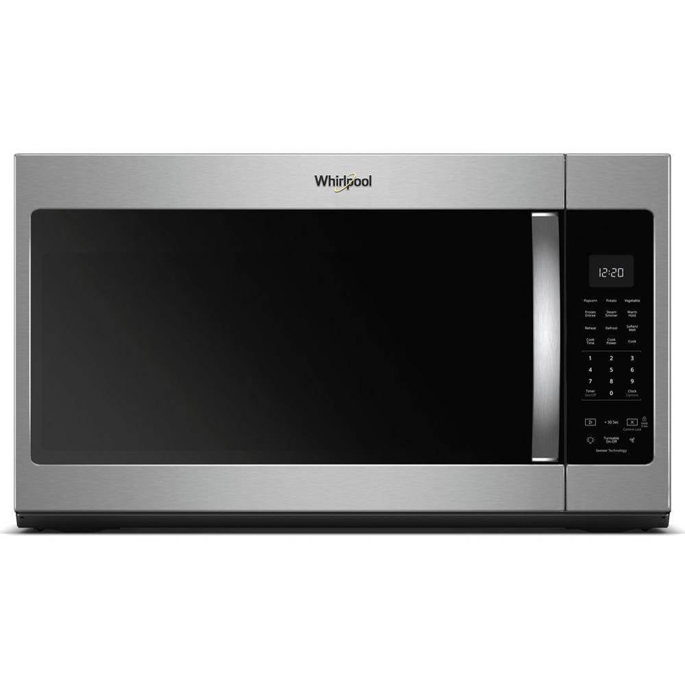 Whirlpool - Microwave, Hood, Combination - Fingerprint Resistant Stainless Steel