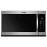 Whirlpool - Microwave, Hood, Combination - Fingerprint Resistant Stainless Steel
