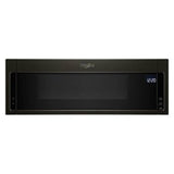 Whirlpool - Microwave, Hood, Combination - Black Stainless