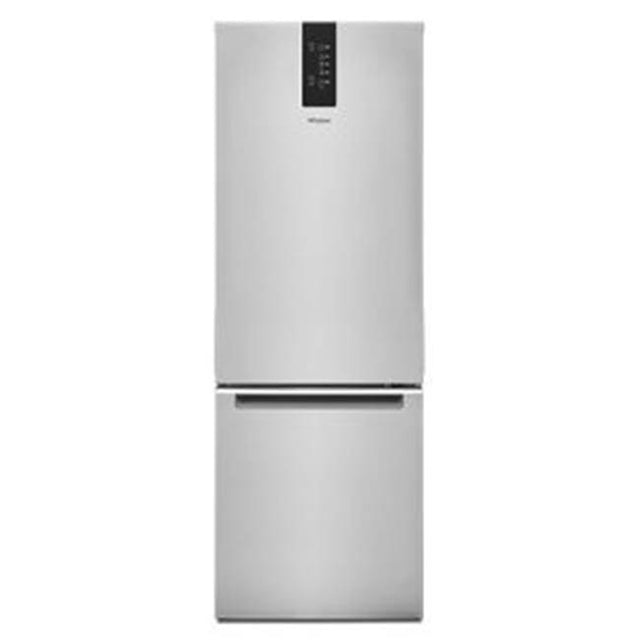 Whirlpool - Whirlpool 13 Cu Ft, 2-Door Bottom Mount Refrigerator, Small Spaces - Stainless Steel