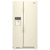 Whirlpool - 21 Cu Ft, 33 Inch Width, Led Lighting, Dual Pad Dispenser, Electronic Controls - Biscuit