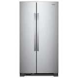 Whirlpool - 36-Inch Wide Side-By-Side Refrigerator - 25 Cu. Ft. - Stainless Steel