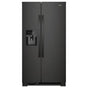 Whirlpool - 33-Inch Wide Side-By-Side Refrigerator - 21 Cu. Ft. - Black