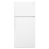 Whirlpool - 28-inches wide Top-Freezer Refrigerator with Freezer Temperature Control - White