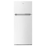 Whirlpool - 28-inch Wide Refrigerator Compatible With The EZ Connect Icemaker Kit - 18 Cu. Ft. - White