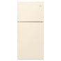 Whirlpool - 30-inch Wide Top-Freezer Refrigerator - EZ Connect Icemaker Kit Compatible- 19.2 cu. ft. - Biscuit