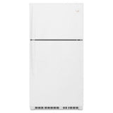 Whirlpool - 33-inch Wide Top-Freezer Refrigerator - EZ Connect Icemaker Kit Compatible - 21.3 cu. ft. - White