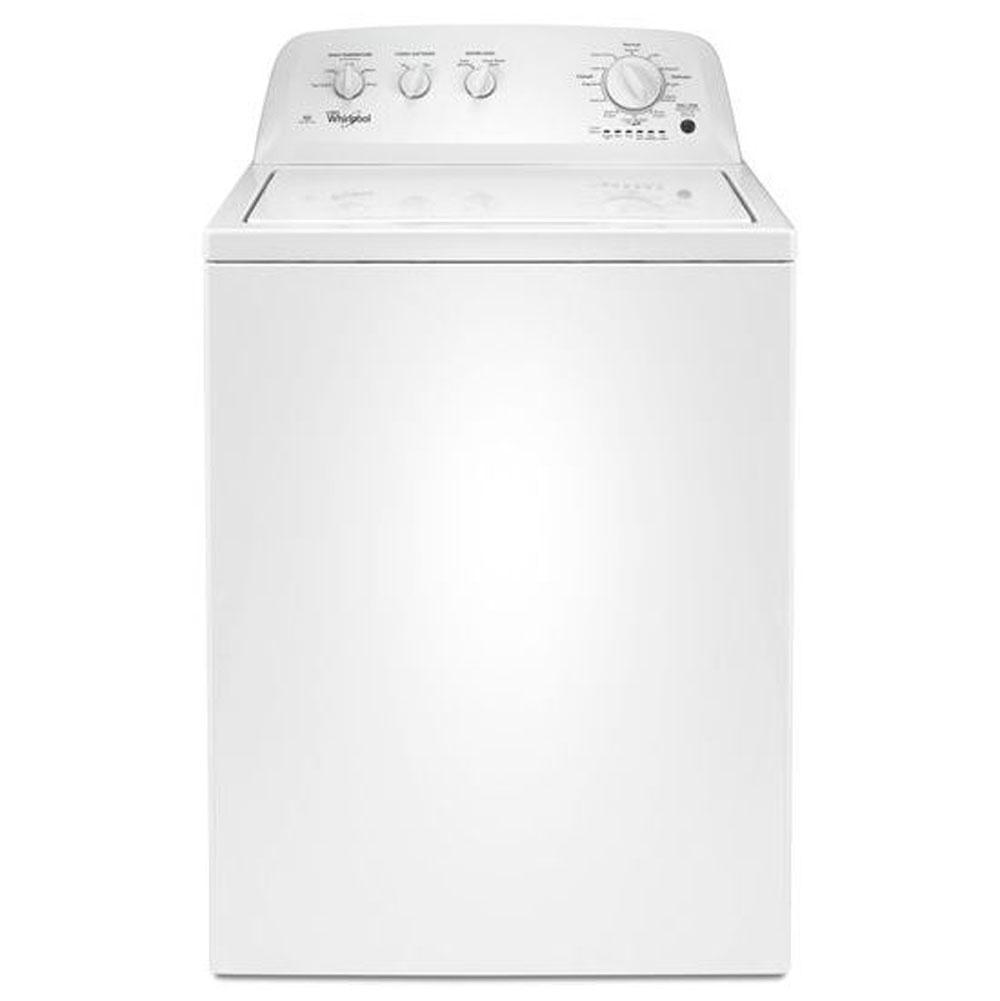 Whirlpool - 3.5 cu. ft. Top Load Washer with the Deep Water Wash option - White