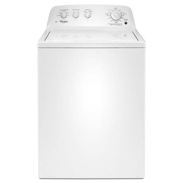 Whirlpool - 3.5 cu. ft. Top Load Washer with the Deep Water Wash option - White