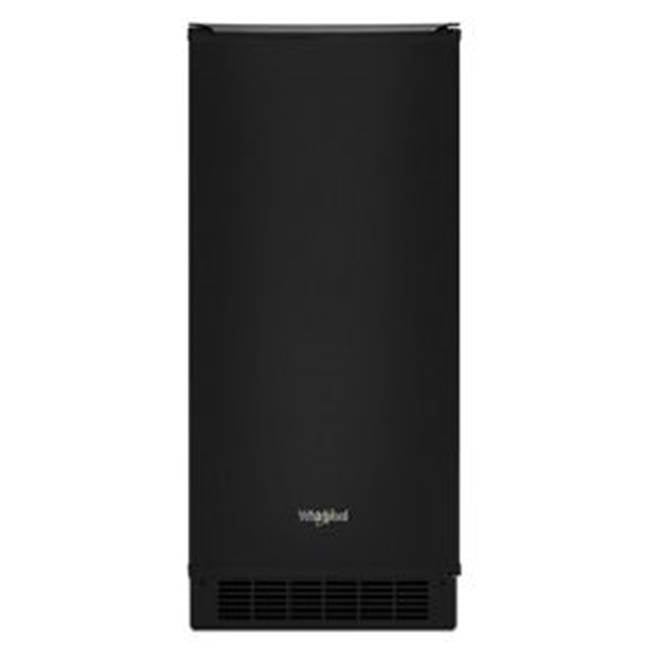 Whirlpool - 15'' Black Icemaker - Black