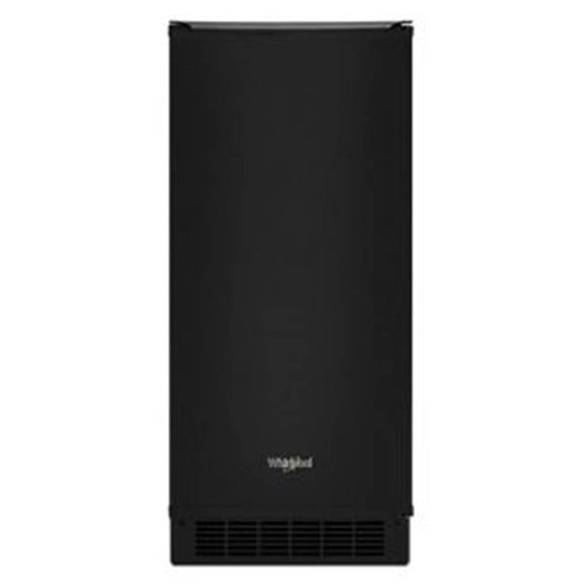 Whirlpool - 15'' Black Icemaker - Black
