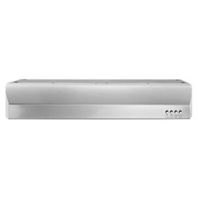 Whirlpool - Gold 30In Vented 300-Cfm Under-Cabinet Hood - Stainless Steel