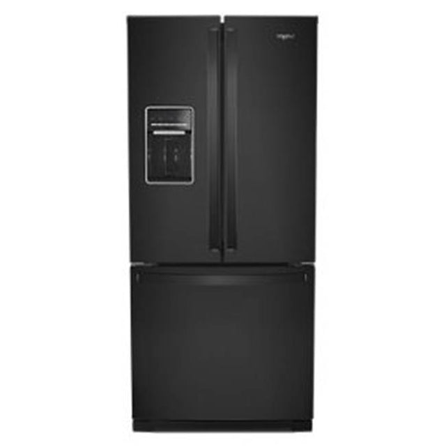 Whirlpool - No Frost Multi Dr -FreeStandg Refr Frez - Black