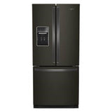 Whirlpool - No Frost Multi Dr -FreeStandg Refr Frez - Black Stainless