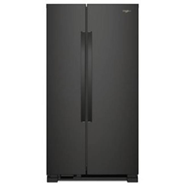 Whirlpool - No Frost Side - Free Standing Refr Frez - Black
