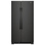 Whirlpool - No Frost Side - Free Standing Refr Frez - Black