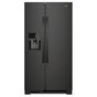 Whirlpool - No Frost Side - Free Standing Refr Frez - Black