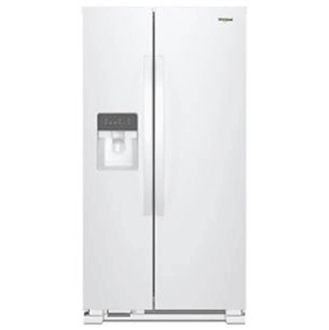 Whirlpool - No Frost Side - Free Standing Refr Frez - White