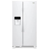 Whirlpool - No Frost Side - Free Standing Refr Frez - White