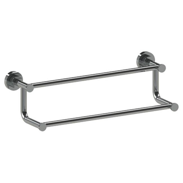 Watermark - Wall Mounted Double Towel Bar, 18'' - Vintage Copper