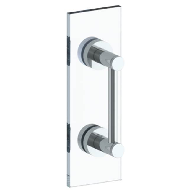 Watermark - Sutton 18'' Shower Door Pull / Glass Mount Towel Bar - Vintage Copper