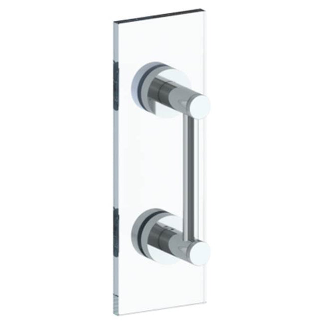 Watermark - Sutton 18'' Shower Door Pull / Glass Mount Towel Bar - Vintage Copper