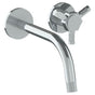 Watermark - Wall Mounted 2 Hole Lavatory Set with 8 1/4'' Spout - Vintage Copper