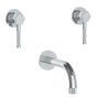 Watermark - Wall Mounted 3 Hole Bath Set - Vintage Copper